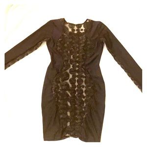 Sexy Lace Black Dress